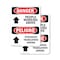 Signmission Safety Culture Sign, 10 in Width, Plastic, Rectangle, Bilingual OS-2PACK-DS-P-1014-VS-1517 - alternate 1